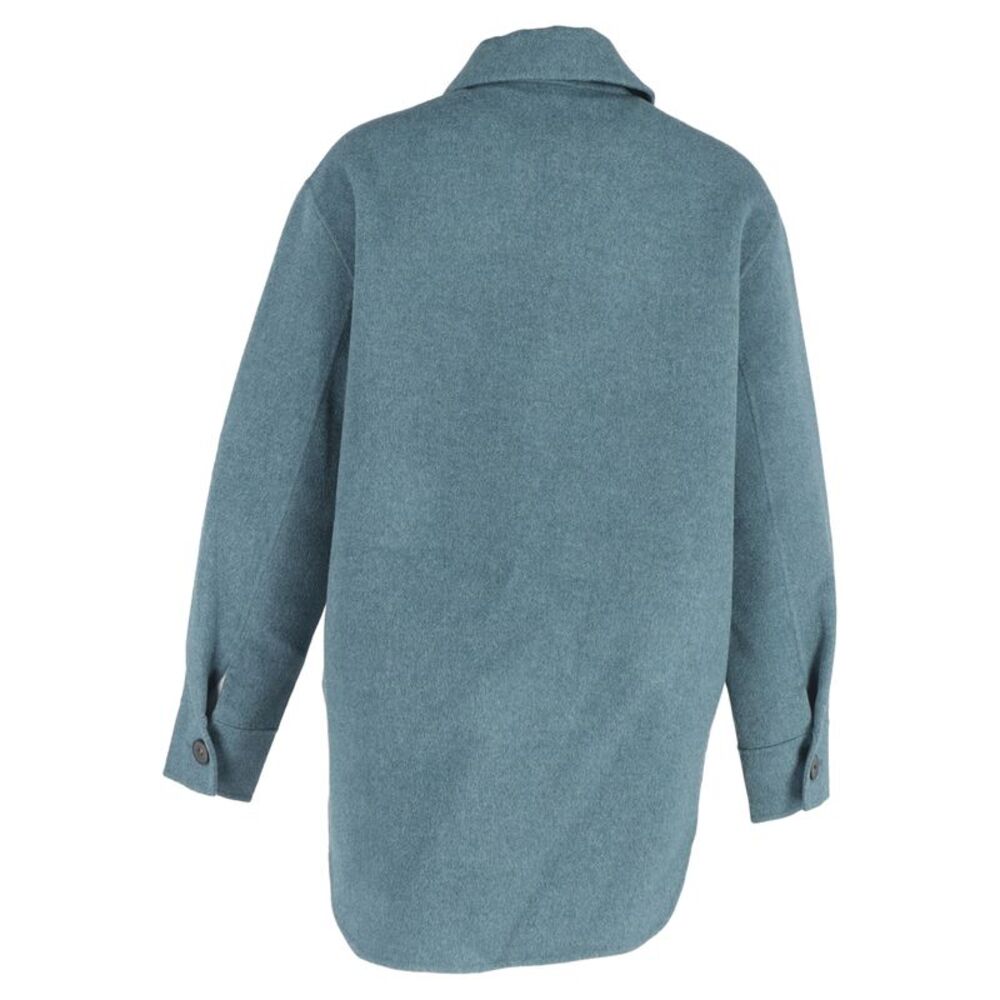 Acne Studios Buttoned Overshirt Jacket In Blue Wo… - image 3